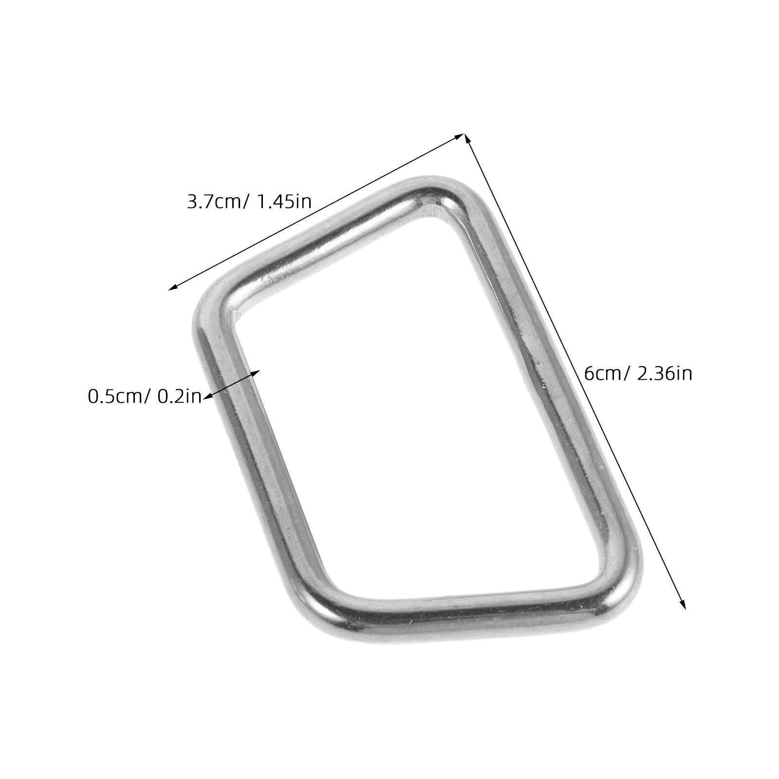 Stainless Steel Scuba Side Buc - Dive Weight Belt recension och pris
