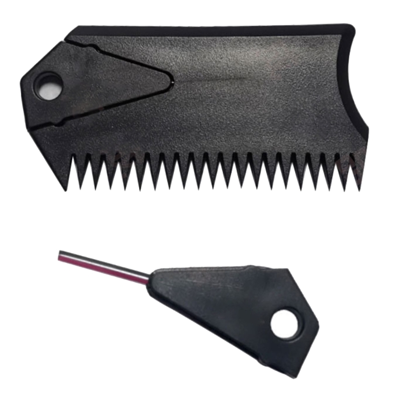 Surfboard Wax Comb With Fin Ke - Surfboard Wax Tropical recension och pris