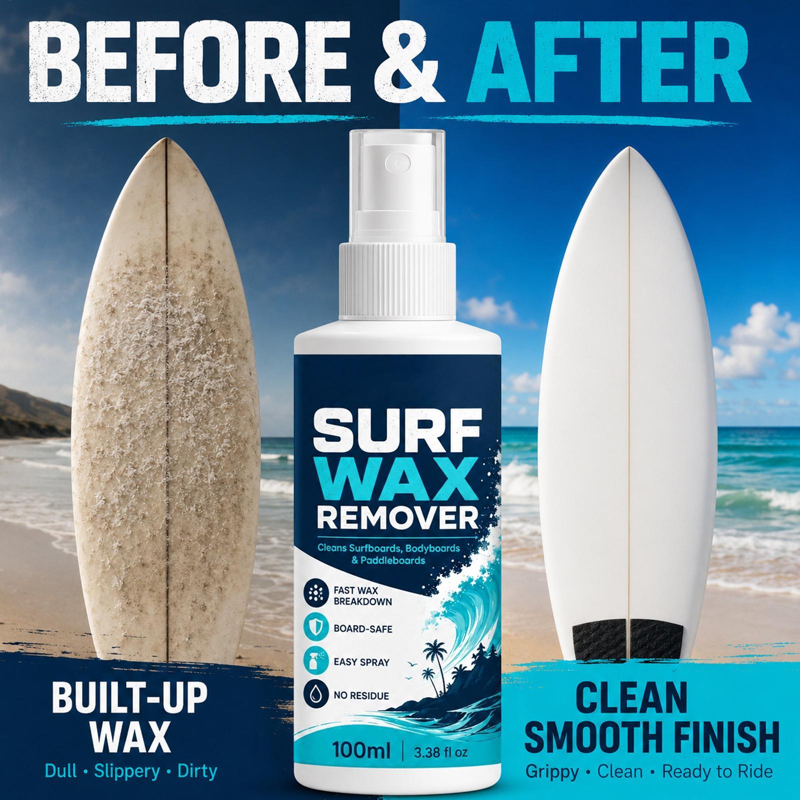 Surf Wax Cleaner Portable Eco- - Surfboard Wax Tropical recension och pris