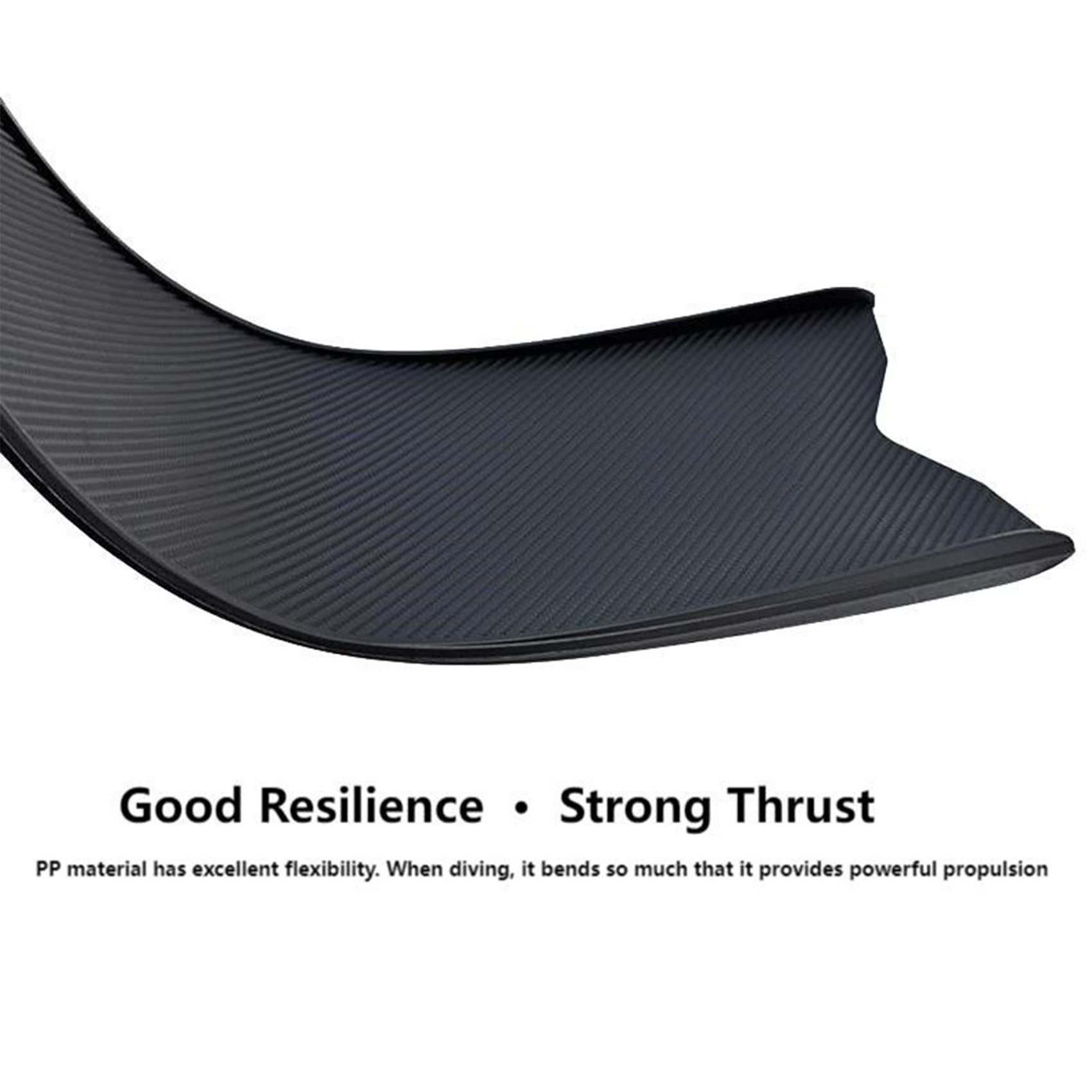 Ergonomic Long TPR Diving Flip - Fin Diving Blade recension och pris