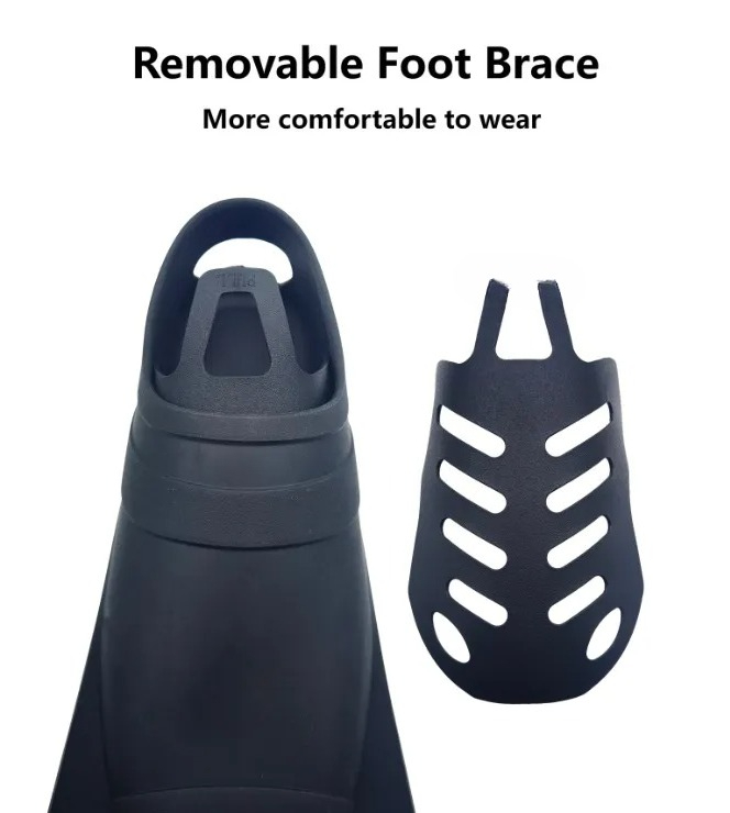Ergonomic Long TPR Diving Flip - Fin Diving Blade recension och pris
